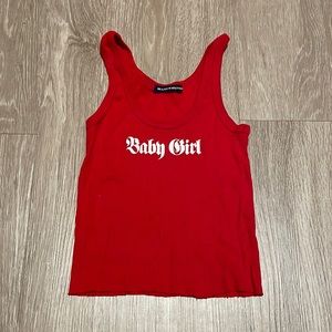 Brandy Melville Baby Girl Crop Tank